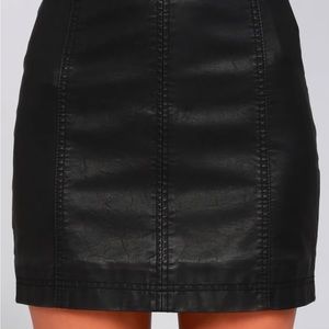 Free people mini skirt